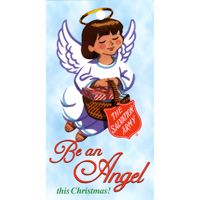 S. A. Christmas Be An Angel Tag (Pkg of 500)