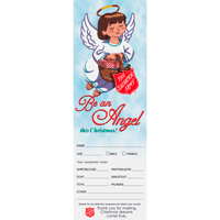 S. A. Christmas Be An Angel Tag (Pkg of 500)