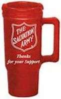 Salvation Army Auto Coffee Mugs Red