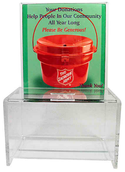 Christmas SA Lucite Kettle