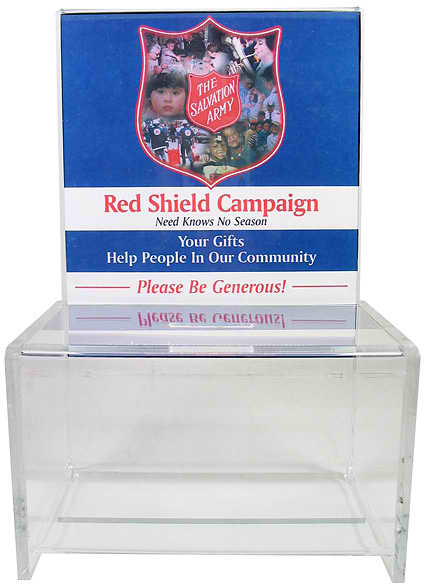 Red Shield Kettle Salvation Army