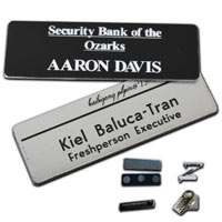 Name Badge - Engraved - 3 x 1.5 inch