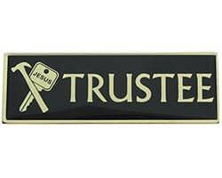 Trustee Magnetic Badge