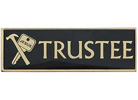 Trustee Magnetic Badge