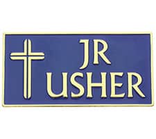 Jr. Usher Magnetic Badge