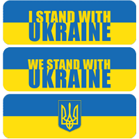 Stand With Ukraine Pin