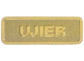 Gold Ujier Magnetic Pin -Usher 