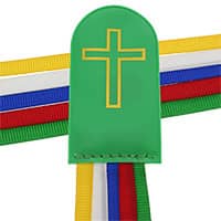 5 Woven Ribbon Bible Bookmark