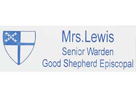 Episcopal Ministry Name Badges