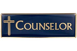 Magnetic Counselor Badge