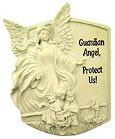 Guardian Angel Protect Us Visor Clip