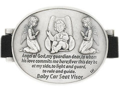 Angel of God Protect Baby Car Seat Clip