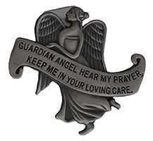 Guardian Angel Hear My Prayers Visor Clip