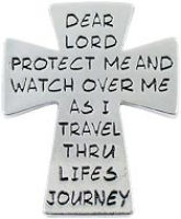 Cross Car Sun Visor Clip - Protect Me on Life's Journey