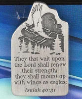  Wings as Eagles Auto Visor Clip