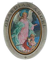 Guardian Angel Picture Visor Clip 