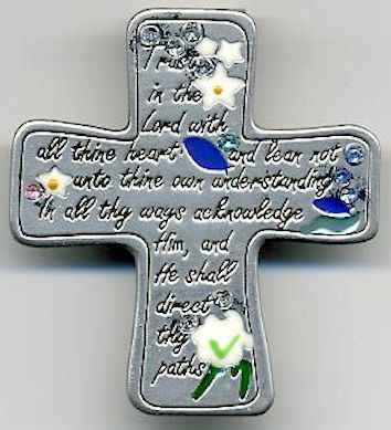 Trust in the Lord  Car Visor Clip