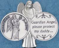 Dad Guardian Angel Visor Clip