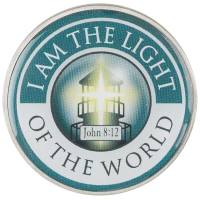 I Am The Light Auto Visor Clip - Automobile