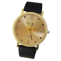 Men's Gold Watch Ultra Thin and Waterproof 