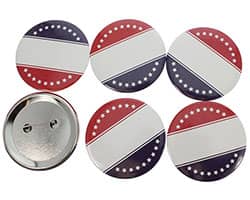 Hi My Name Is Name Tag, Patriotic Name Badges (Pkg of 12)