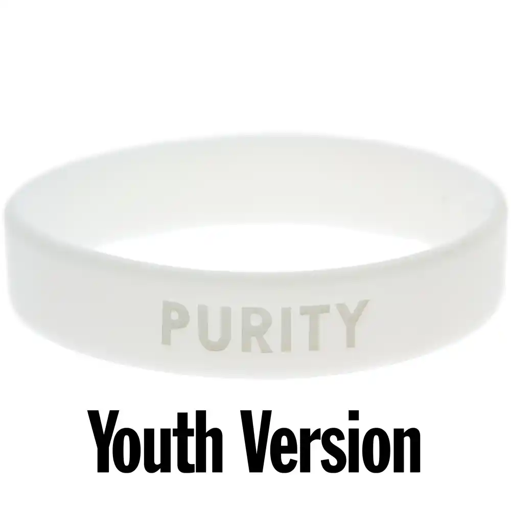 White Purity Bracelet - Adult Version