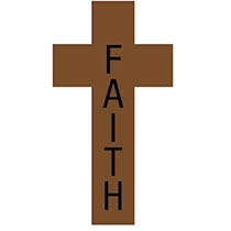 Faith Wood Cross Necklace