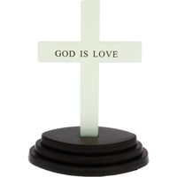 God is Love Desk Cross & Stand