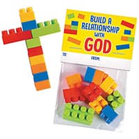 Color Brick Cross Valentine Exchanges