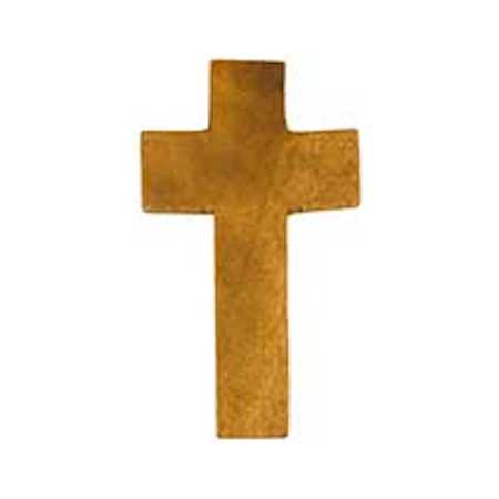 Wood Pocket Cross Stained Finish One Piece Pack of 25