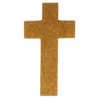 Wood Pocket Cross Stained Finish (Pkg of 50)