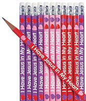 I Have Jesus In My Heart Pencils