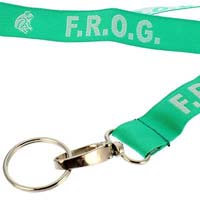F.R.O.G. Fully Rely On God Neck Lanyard