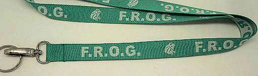 F.R.O.G. Fully Rely On God Neck Lanyard