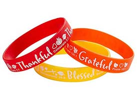 Religious Fall Thankful Bracelets