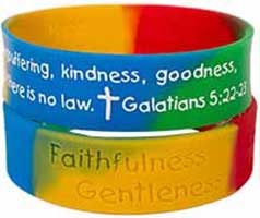 Fruit of the Spirit Silicone Bracelet