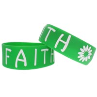 24 Pcs Christian Religious Motivational Wristbands Wrist Bands Silicone Rubber  Bracelets for Party Favors