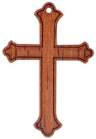 Budded Wood Crosses Pack 25