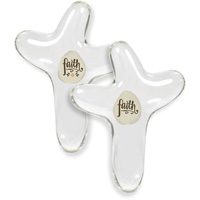 Faith Mustard Seed Prayer Cross, Palm Cross, Faith Cross